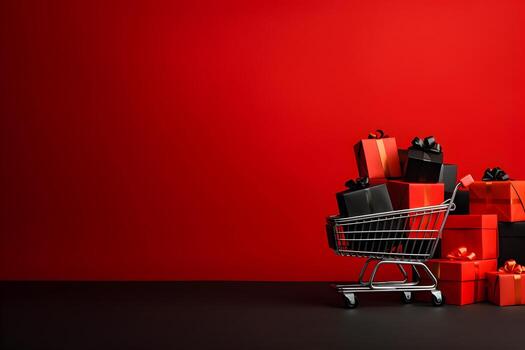 AI generated Cloud data storage, database, cloud computing concept. photo