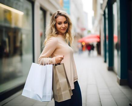 AI generated Cloud data storage, database, cloud computing concept. photo