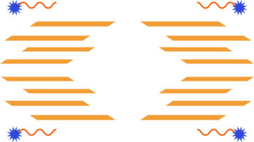 modisch geometrisch gestalten Dekoration png