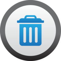 reciclar compartimiento basura icono png