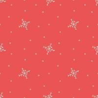 Seamless christmas pattern. New year background. Doodle illustration with christmas icons vector