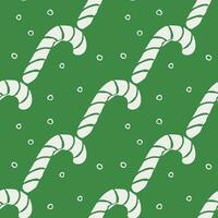 Seamless christmas pattern. New year background. Doodle illustration with christmas icons vector