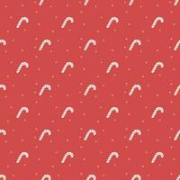 Seamless christmas pattern. New year background. Doodle illustration with christmas icons vector