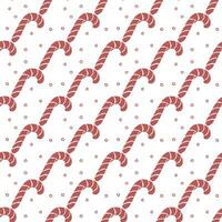 Seamless christmas pattern. New year background. Doodle illustration with christmas icons vector