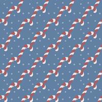 Seamless christmas pattern. New year background. Doodle illustration with christmas icons vector