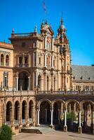 Beautiful Plaza de Espana, Sevilla, Spain photo