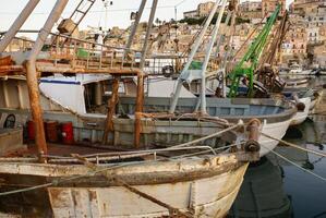 Harbour of Sciacca, Sicily photo