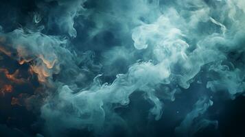 AI generated water vapor background photo