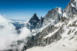 Mont Blanc massif,in the Chamonix mont blanc photo