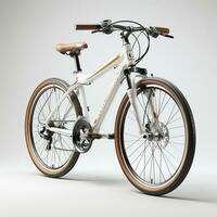 AI generated 3D model of a bicycle photo