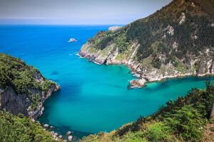 Lower Estuary from the Mirador Tina Minor. Municipality of Val de San Vicente, Cantabria. photo