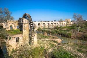 Bridge at Cordoba Spain - nature and architecture background photo