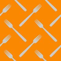 fork seamless pattern vector illustration. cutlery patterns for backgrounds, packaging, textures, fabric patterns, wallpapers, wall decorations for restaurants, cafes and other places to eat