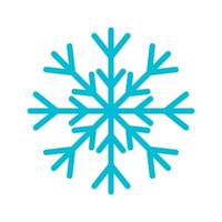 snowflake icon, ornament vector