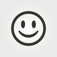 Smile icon - Simple Vector Illustration