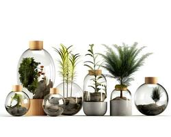 AI generated interior design concept home modern architecture furniture object idea generative Ai. photo