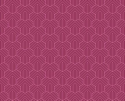 sin costura rosado resumen geométrico y líneas modelo antecedentes vector