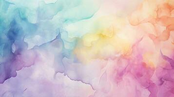 Abstract watercolor background. Digital art painting. Colorful texture. photo