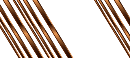 Abstract Shining Copper Stripes Banner Transparent background Wallpaper png