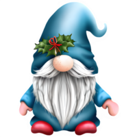 ai generiert Weihnachten Gnom Clip Art Illustration png