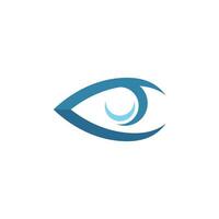 Eye Care vector logo design