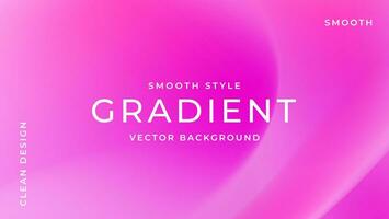 Radiant Pink Dreams Minimalist Gradient Background vector