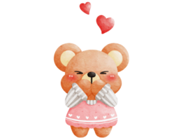 teddybeer met hart png