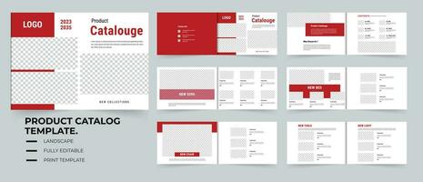 Catalog template of the product or catalogue design template vector