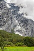 Beautiful valley, Troll Route, Norway photo