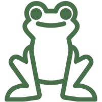 illustration grenouille mignonne png