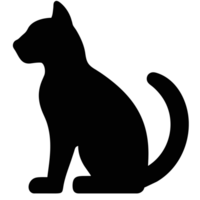 illustrazione di gatto carino png