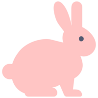 illustration de lapin mignon png