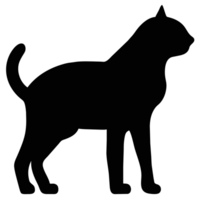 ilustração de gato fofo png