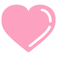 cute heart illustration png