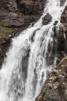 cascada en del Norte Noruega foto
