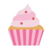 Cup cake illustration design png