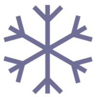 i fiocchi di neve illustrazione design png