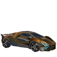 Supercar cyberpunk isolated png