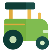 diseño de ilustración de tractor png