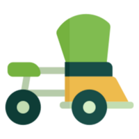 Rickshaw illustration design png