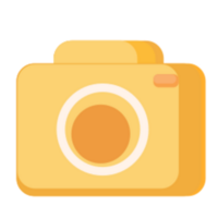 Camera illustration design png