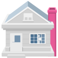 House illustration design png