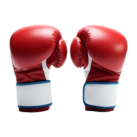 AI generated Boxing Gloves on Transparent background - Ai Generated png