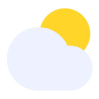 Weather illustration design png