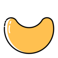 Cashew illustration design png