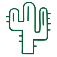 diseño de icono de cactus png