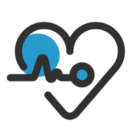 Heart rate icon design png