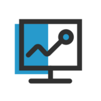 Chart icon design png