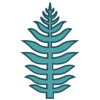 Leaf illustration design png