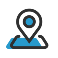 Location illustration design png